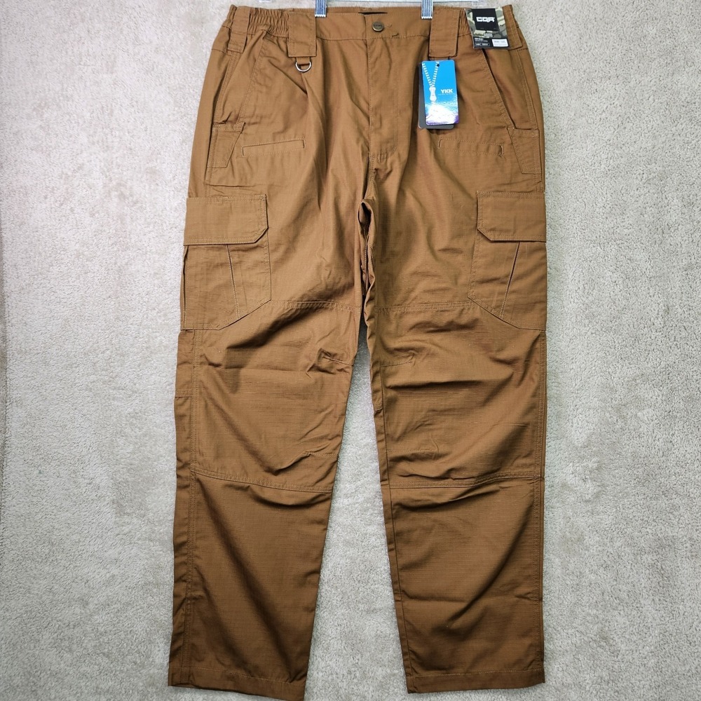 CQR Tactical Cargo Pants Water Resistant Ripstop Mens 34 X 32 NWT Hiking Outdoor